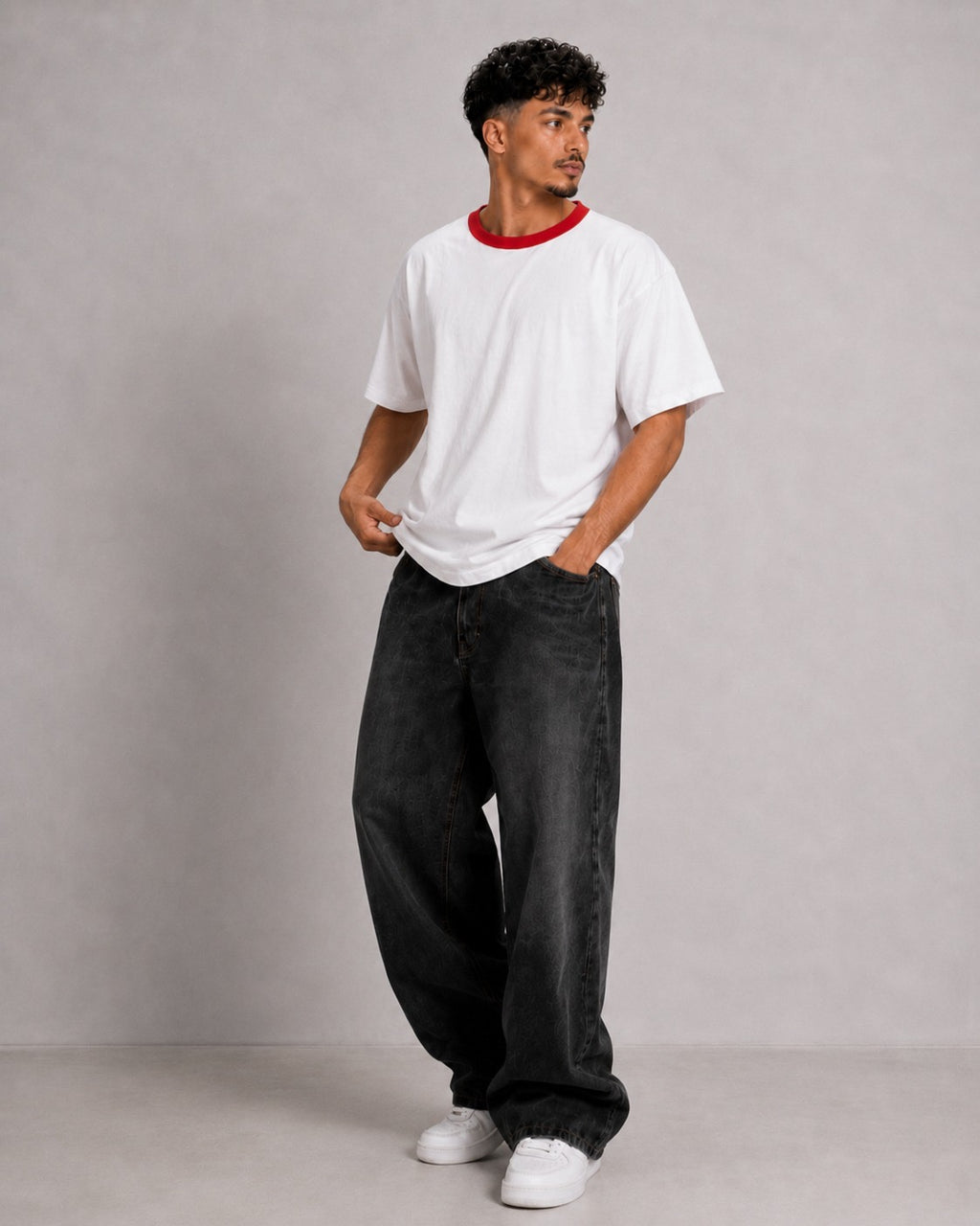 Shadow Collar Tee