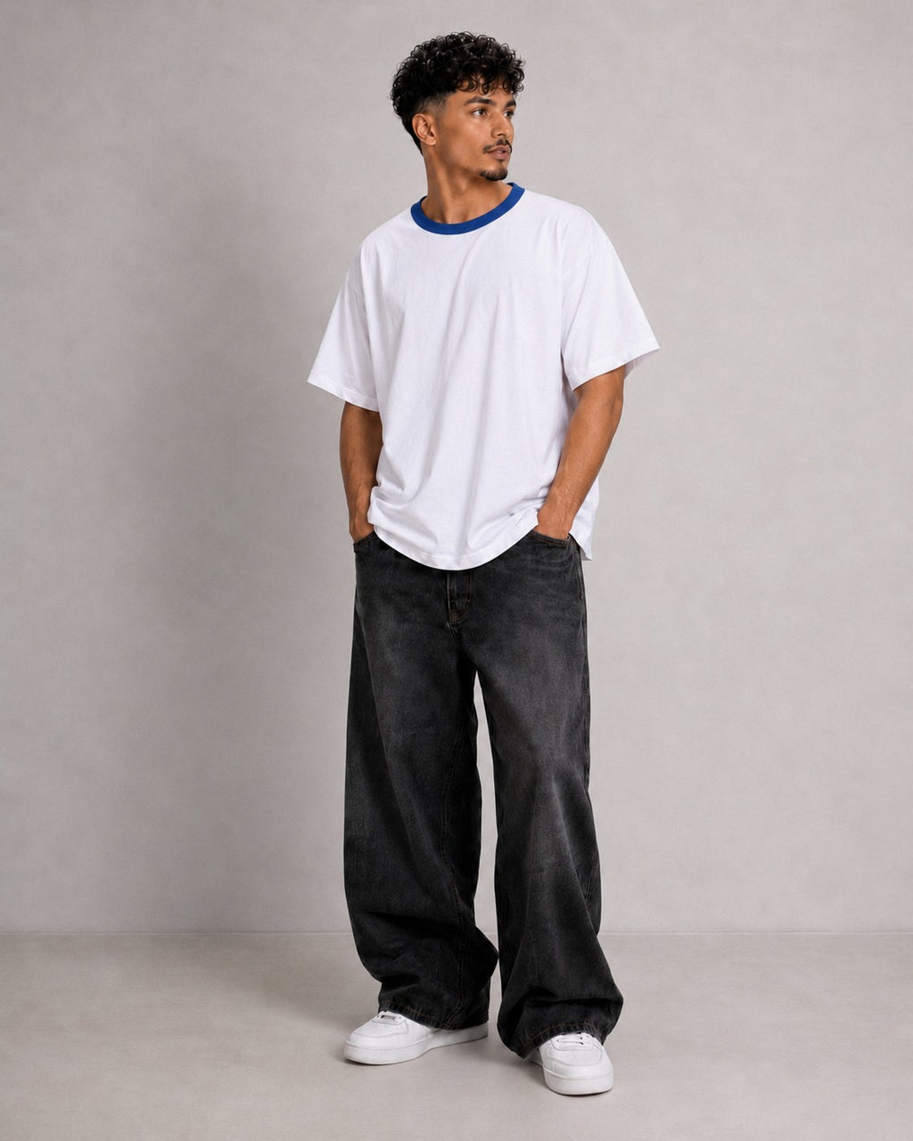 Shadow Collar Tee