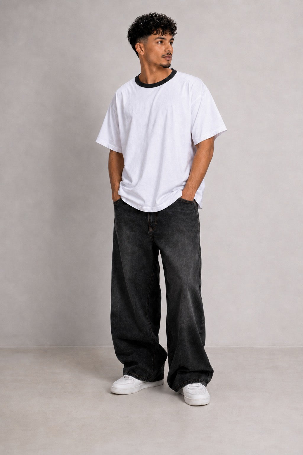 Shadow Collar Tee
